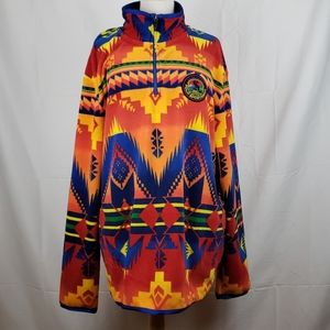 NWT Polo Ralph Lauren Pullover tribal fleece XXL